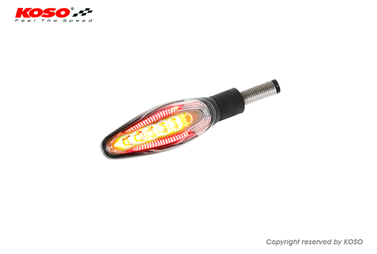 SONIC 序列式雙功能LED燈 (後方向燈 & 後燈)