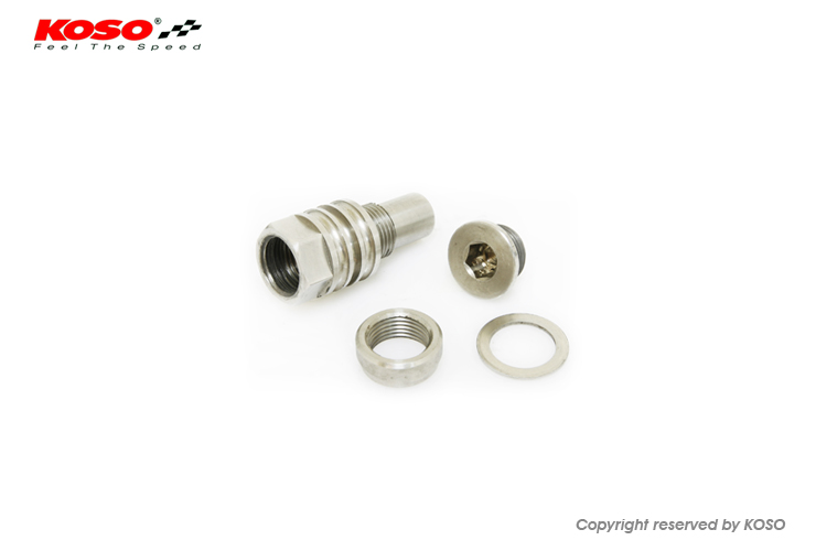 SCREW & ADAPTER KIT FOR WIDE BAND O2 SENSOR
