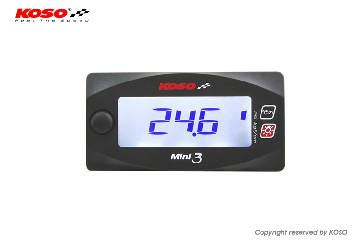 MINI 3 OIL PRESSURE METER