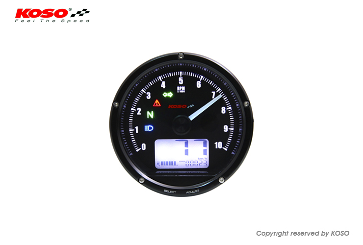 Koso BA035K00 T & T Tachometer 