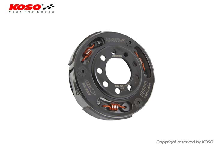RS 100 / NEW CYGNUS / CYGNUS / SV / SV MAX / MAJESTY / GTR / JOG 50 90 專利微調離合器