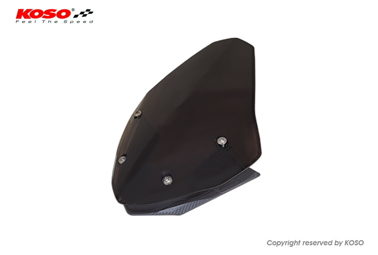 KRV-180 SPRINT WIND SHIELD (WITH BRACKET)