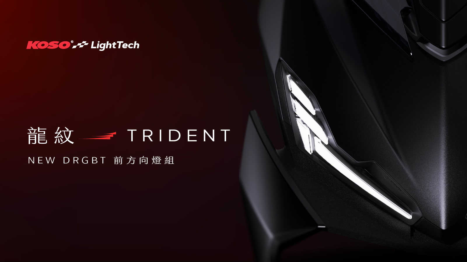 TRIDENT｜龍紋 前方向燈組
