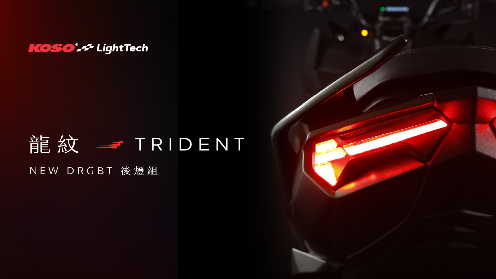 TRIDENT｜龍紋 後燈組